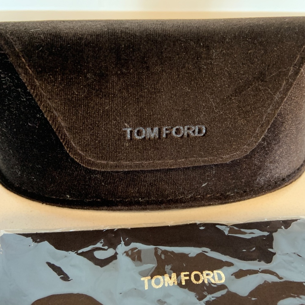 TOM FORD Sunglasses Case & Cleaning Cloth